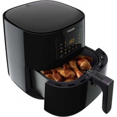 Philips Airfryer Xl HD9280/70 Φριτέζα Αέρος με Αποσπώμενο Κάδο 6.2lt Μαύρη